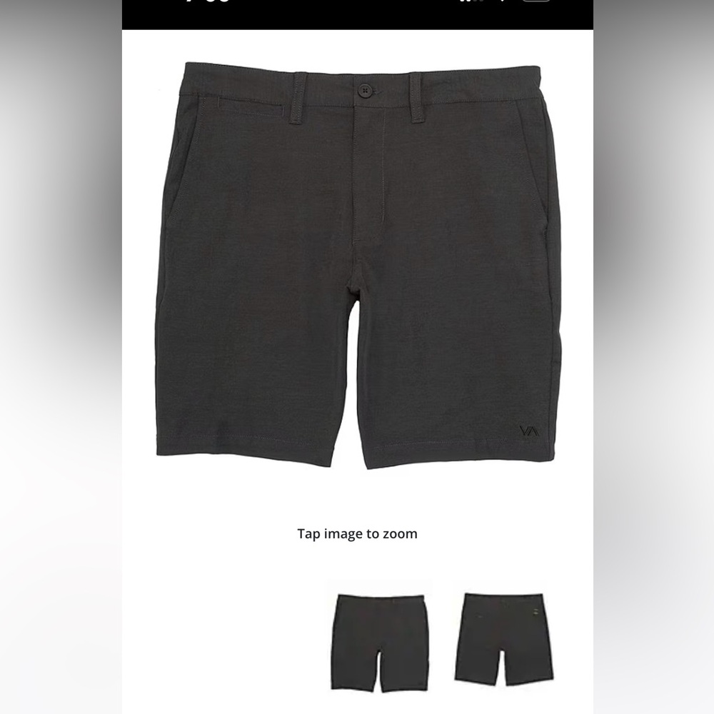 Men’s RVCA back in hybrid board shorts size 30 BRAND NEW 19”